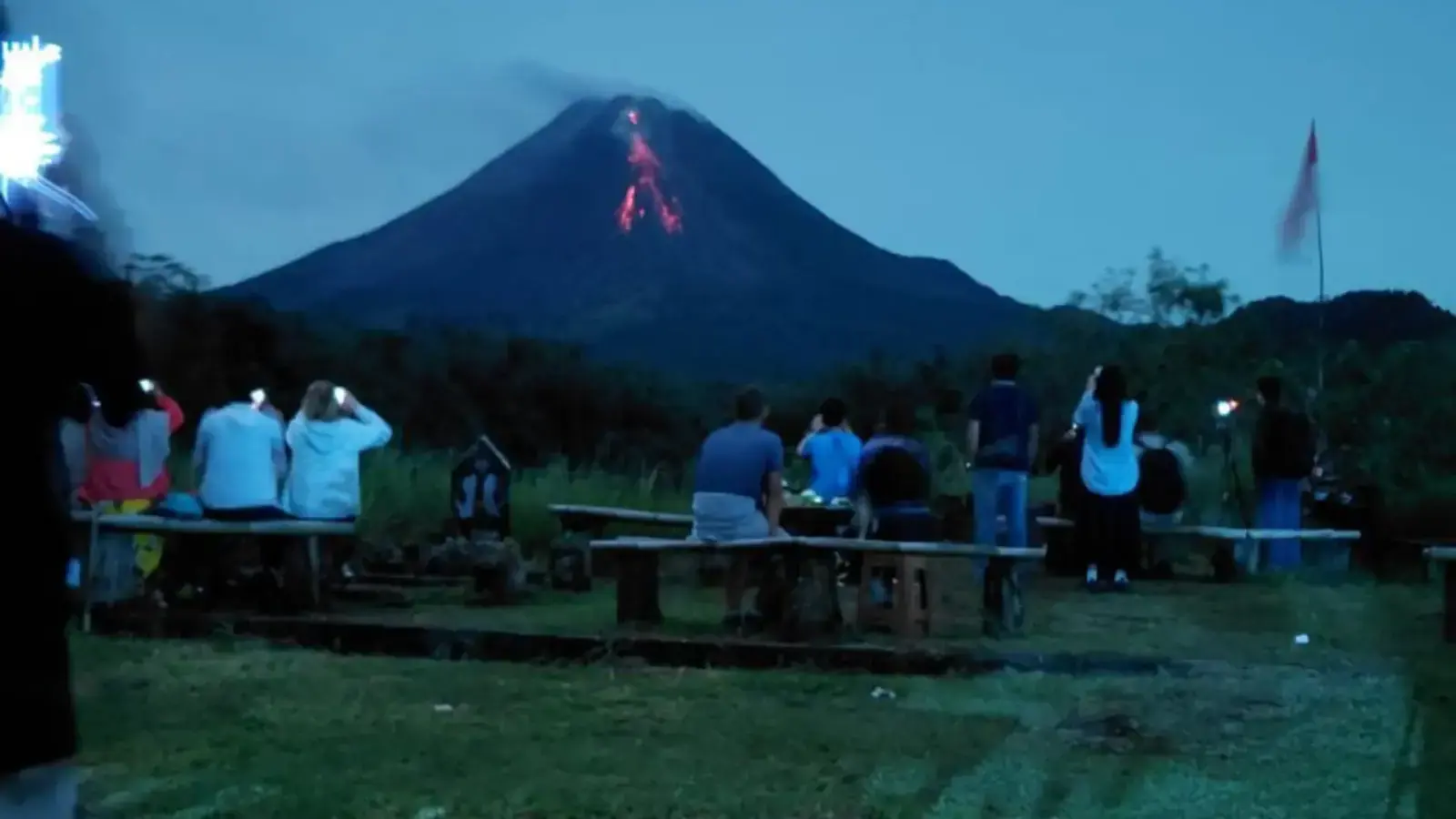 View Point of Merapi Lava View - Non Hiking