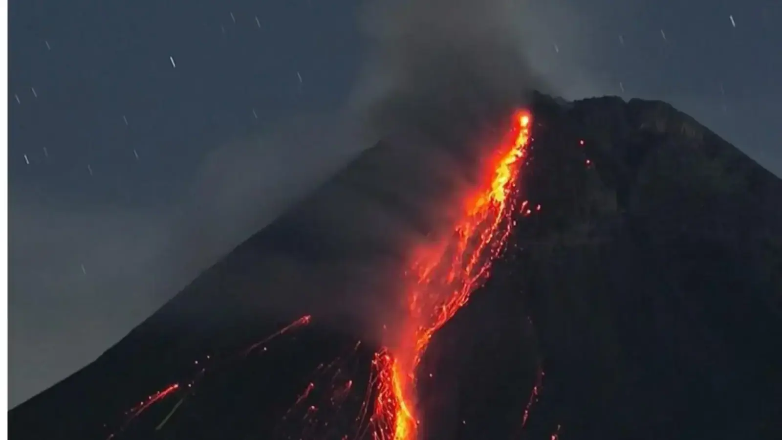 Merapi Volcano Lava View